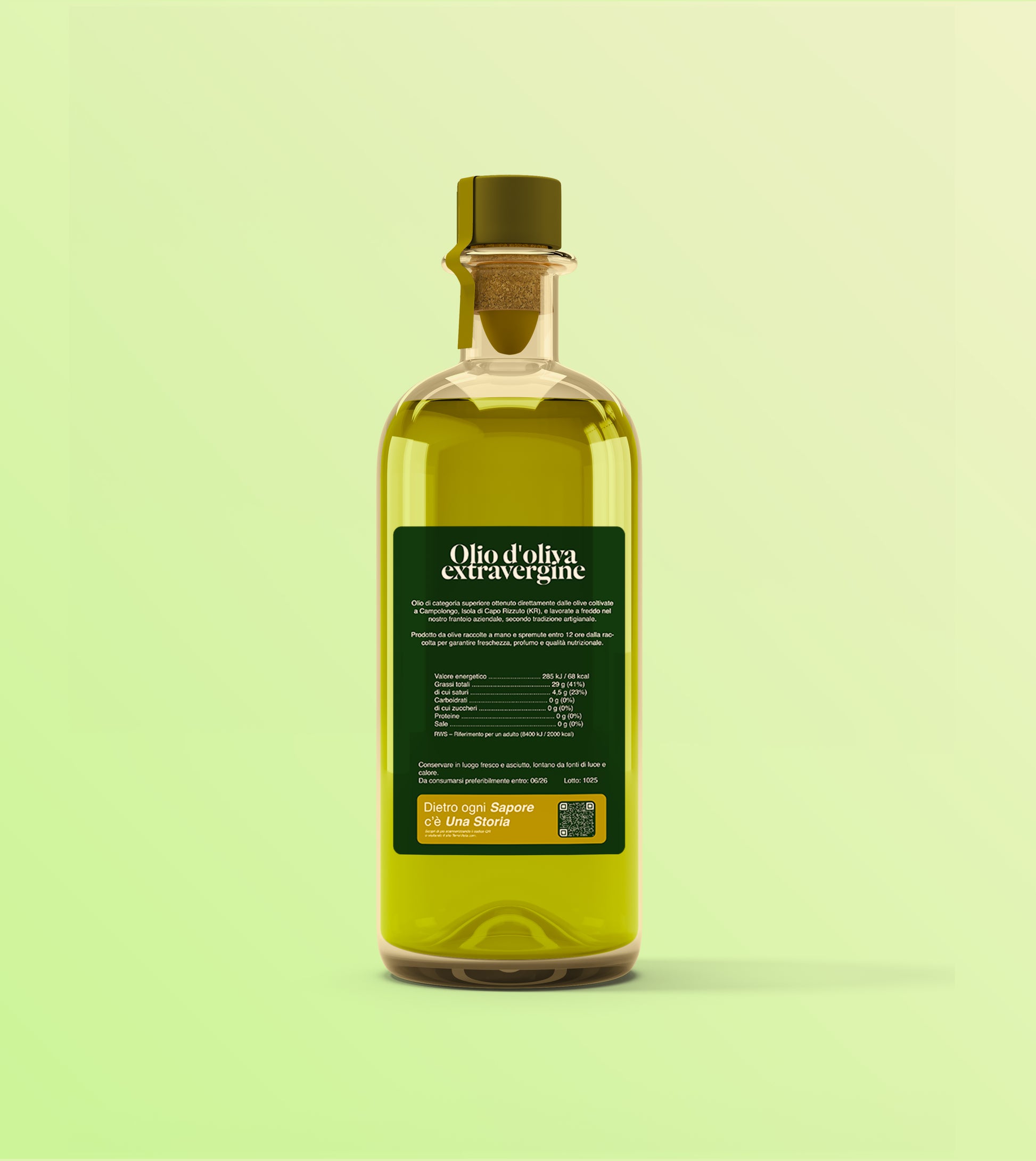 Olio d'Oliva Extravergine Biologico (1L)